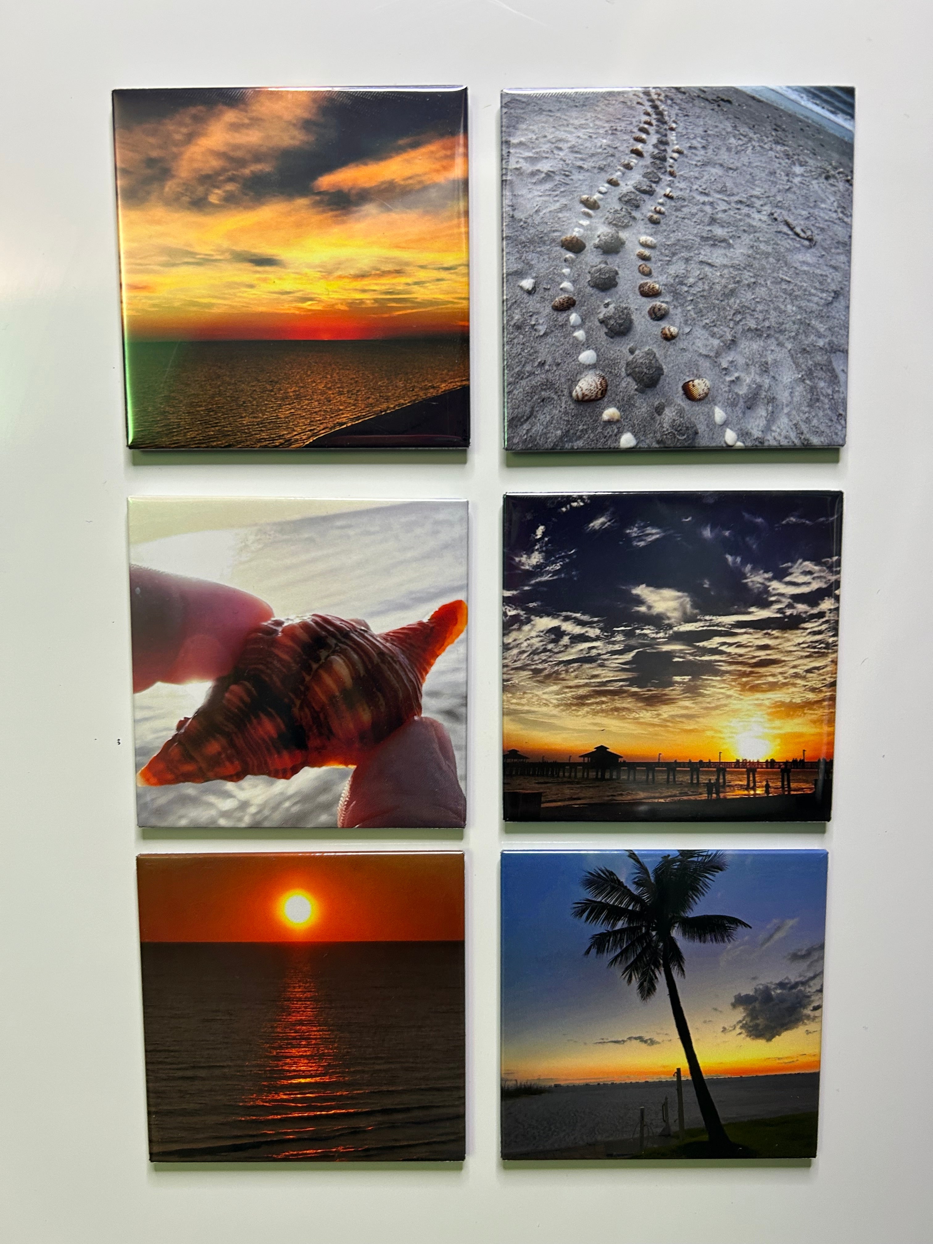 Custom 2.5" Square Photo Magnet