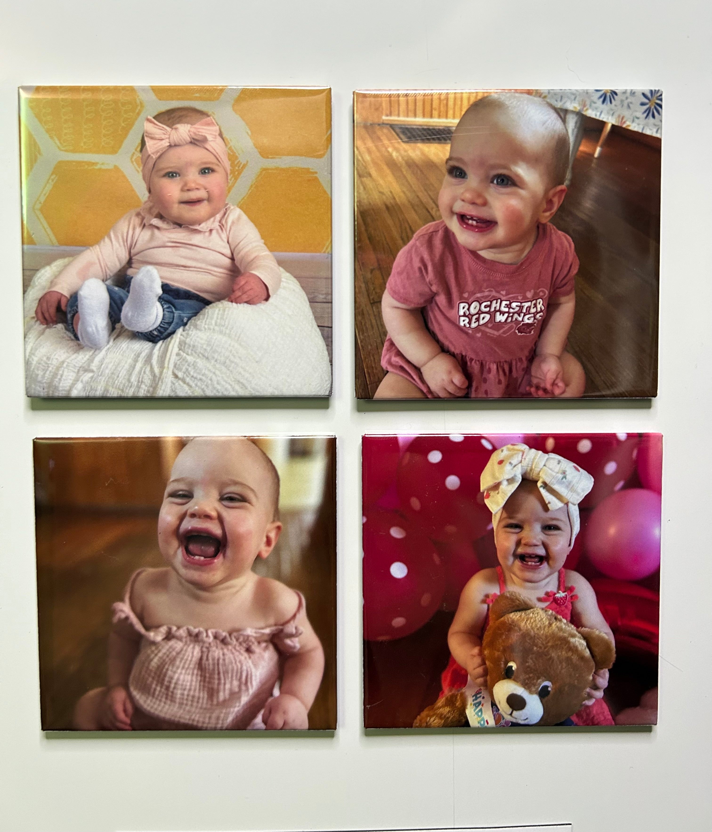Custom 2.5" Square Photo Magnet