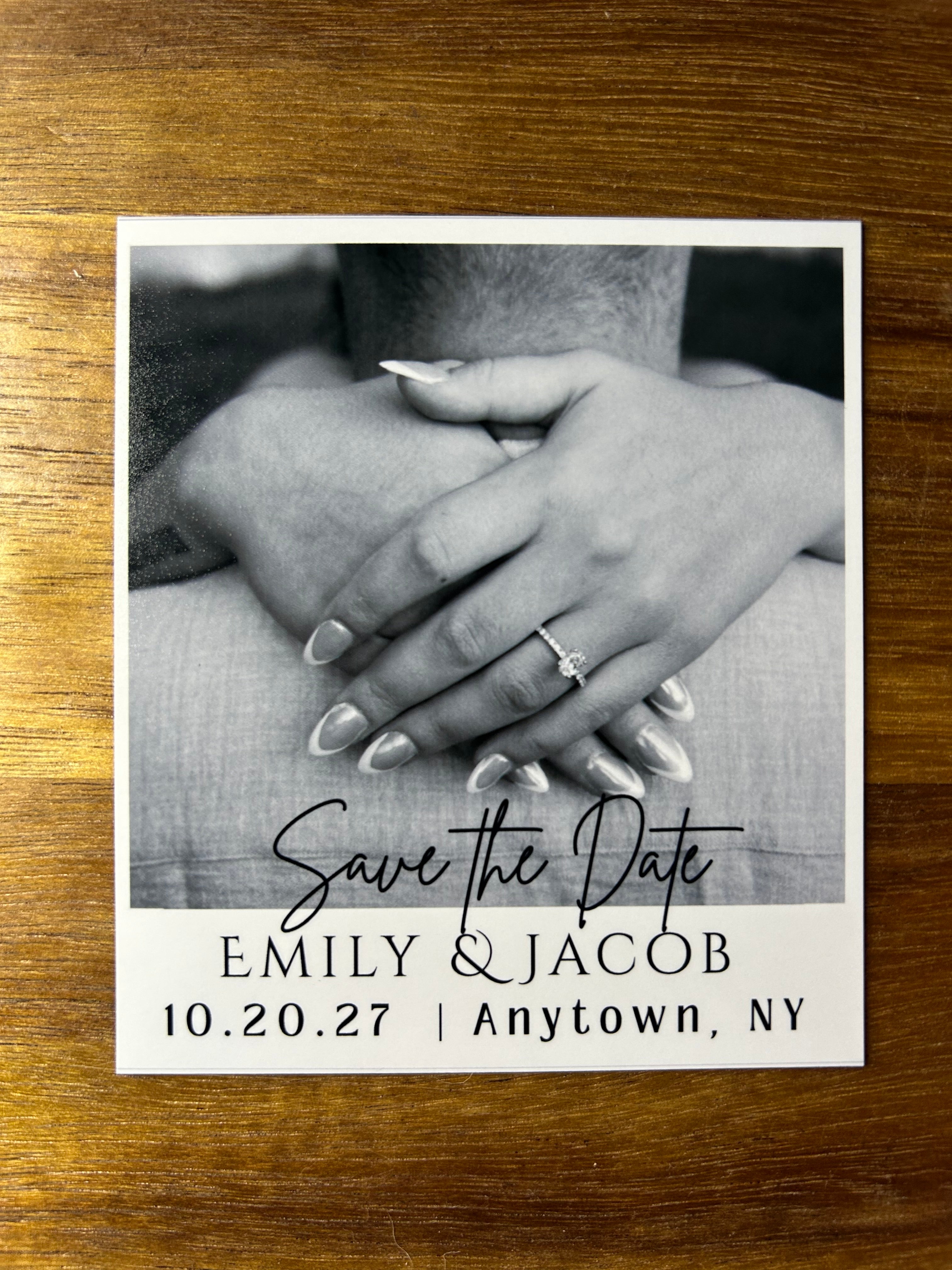 Personalized Save the Date Magnets