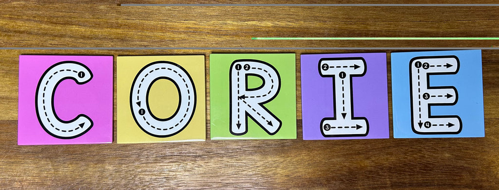 2.5" Magnetic Personalized Name Tiles