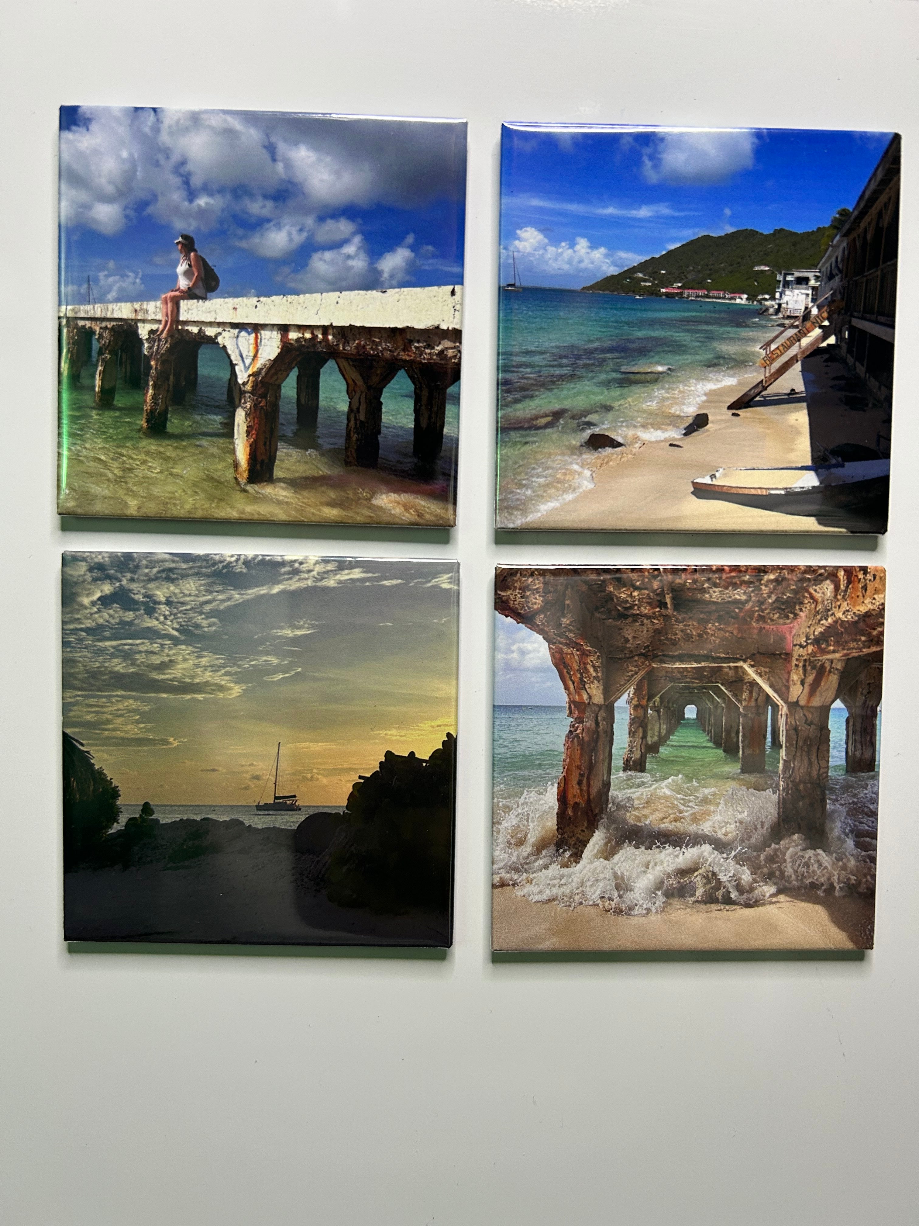 Custom 2.5" Square Photo Magnet